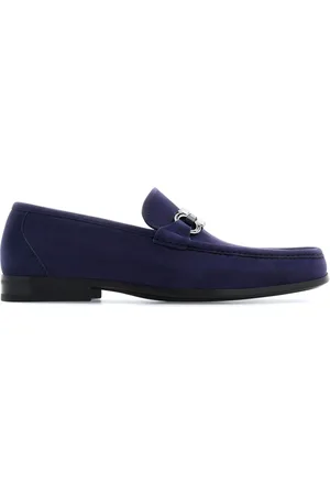 Salvatore Ferragamo Gancini-plaque leather mocassins