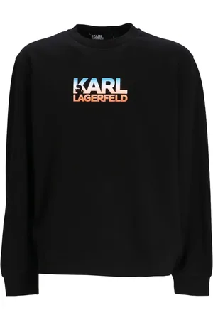 Karl Lagerfeld Logo-print cotton sweatshirt