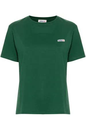 Autry Logo-tag cotton T-shirt
