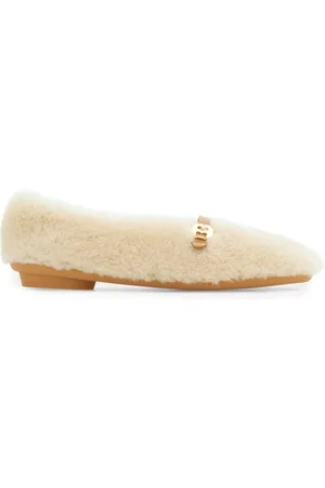 Salvatore Ferragamo Fluffy ballerina shoes