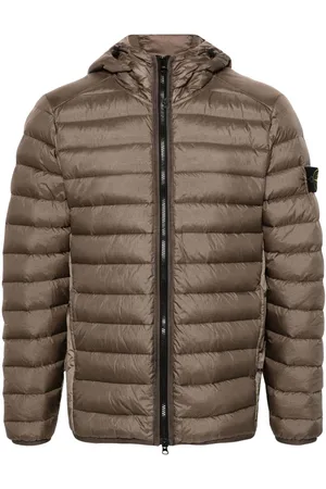 Stone Island Compass-badge puffer jacket