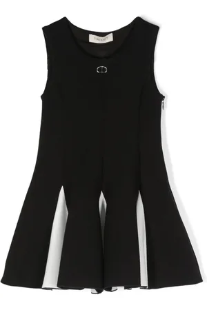 Twin-Set Logo plaque dress