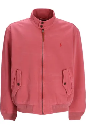 Ralph Lauren Stand-up collar cotton windbreaker