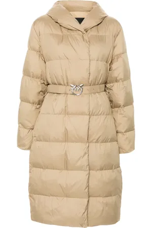 Pinko Belted puffer coat