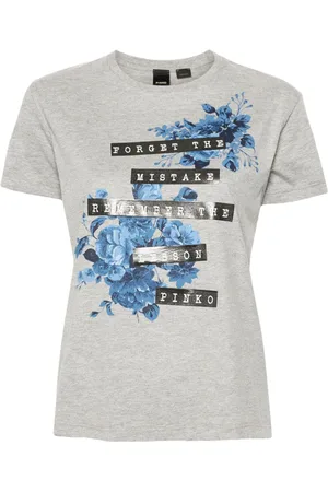 Pinko Slogan-print T-shirt