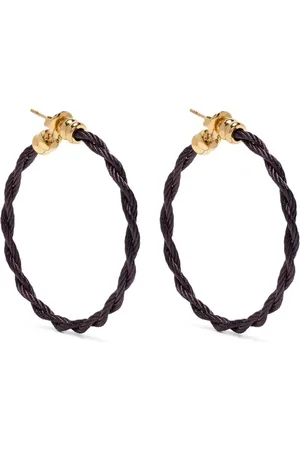 Charriol Love Twist hoop earrings