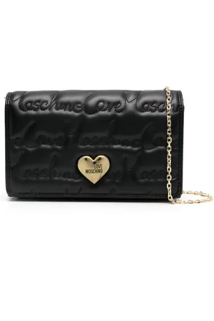 Moschino Logo-plaque cross body bag