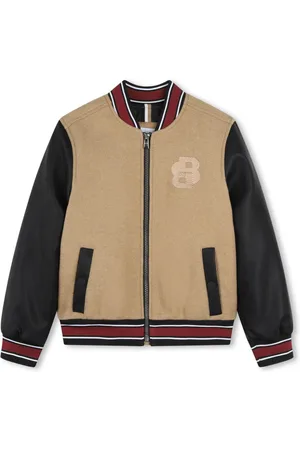 HUGO BOSS Logo-embroidered jacket