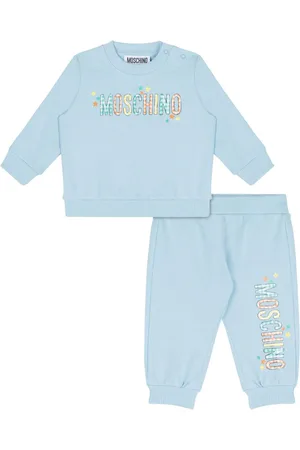 Moschino Logo-print cotton tracksuit