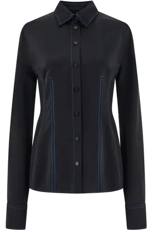 Salvatore Ferragamo Contrast-stitched shirt