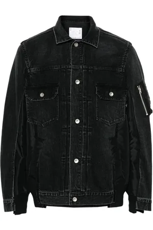 SACAI Patchwork denim jacket