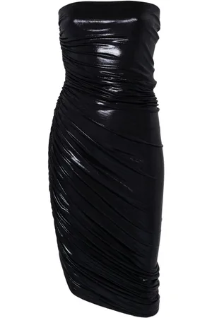 Norma Kamali Diana lam?? midi dress