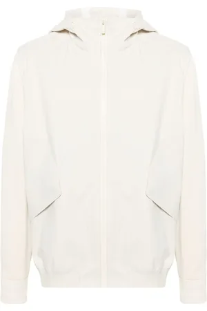 HUGO BOSS Logo-patch hooded jacket