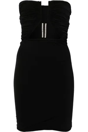 Rick Owens Jersey Prong mini dress