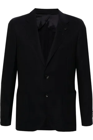 LARDINI Single-breasted wool blazer