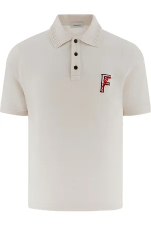 Salvatore Ferragamo Logo-embroidered polo shirt