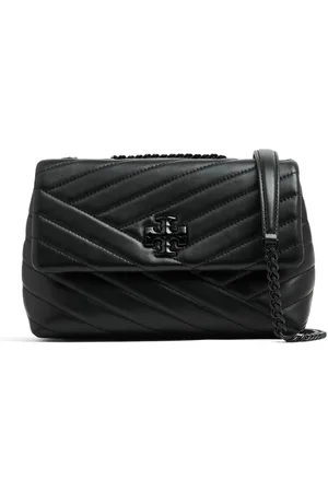 Tory Burch Small Kira Chevron Powder coated convertible shoulder bag