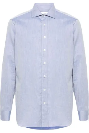 LARDINI Wingtip-collar shirt