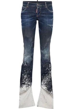 Dsquared2 Crystal-embellished flared jeans