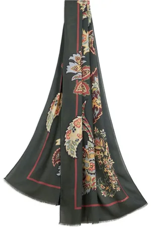 Etro Paisley-print jacquard scarf