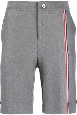 Thom Browne RWB-stripe cotton shorts