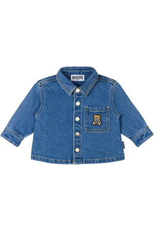 Moschino Teddy Bear cotton-blend shirt