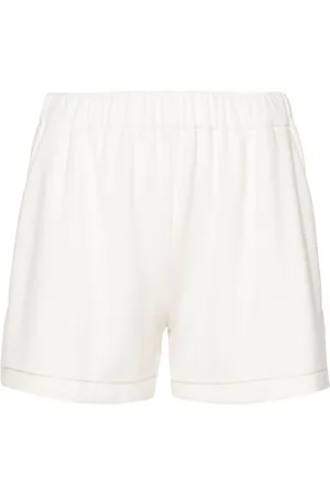 THEORY Decorative-stitching shorts