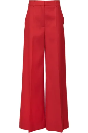 Stella McCartney High-rise wide-leg trousers