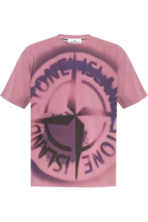 Stone Island Logo-print cotton T-shirt