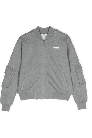 Msgm Fleece bomber jacket
