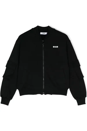 Msgm Fleece bomber jacket