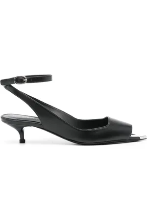 Alexander McQueen Punk 40mm leather sandals