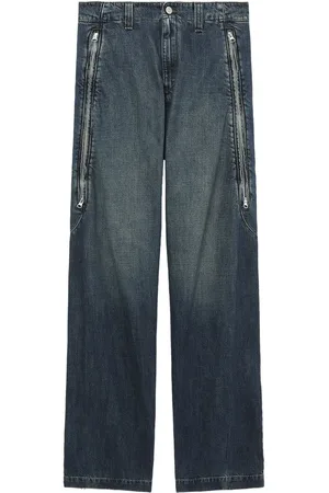 Maison Margiela Mid-rise wide-leg jeans