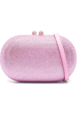 MONNALISA Rhinestone-embellished tote bag