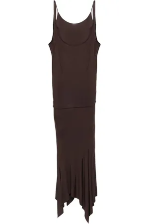 The Attico Layered midi dress