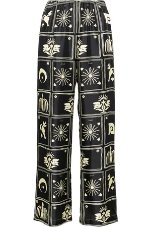 Nanushka Brenda silk trousers