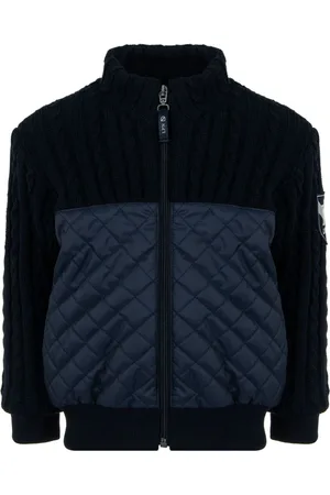 Lapin House Logo-patch padded jacket