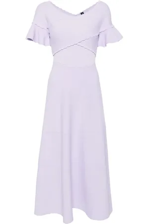 Needle & Thread Wrap front knit gown