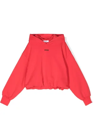 Msgm Logo-embroidered hoodie
