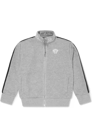 VERSACE Greca zip-up sweatshirt