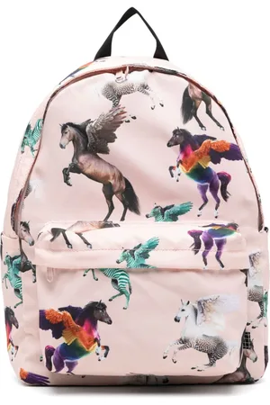 Molo Mio pegaso-print backpack