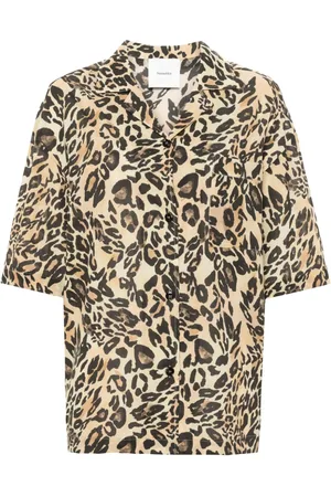 Nanushka Leopard-print cotton shirt