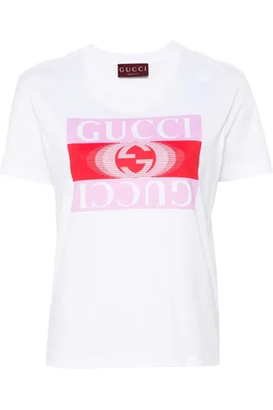 Gucci Print cotton T-shirt