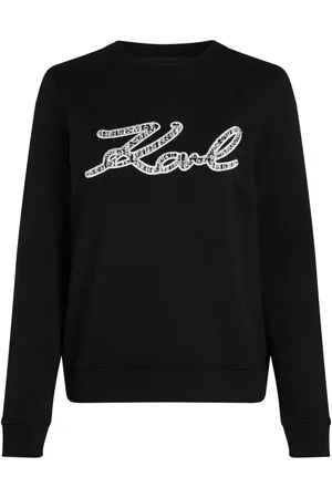Karl Lagerfeld Boucl??? Signature sweatshirt