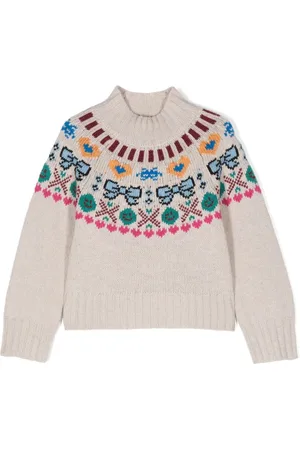 Molo Gimlassi intarsia-knit jumper