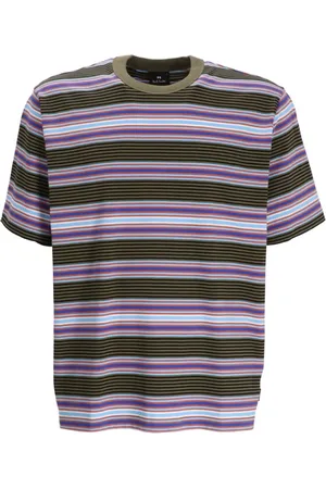 Paul Smith Striped organic-cotton T-shirt