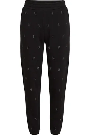 Karl Lagerfeld Rhinestone-embellished track pants
