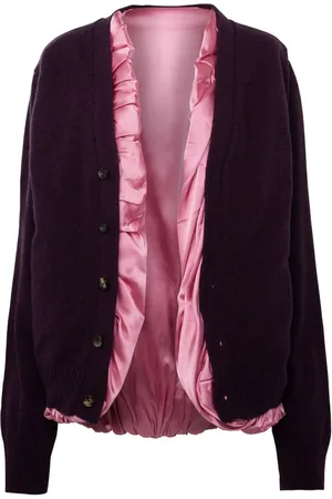 J.W.Anderson Satin-lined cardigan