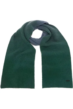 J.W.Anderson Logo-plaque knitted scarf
