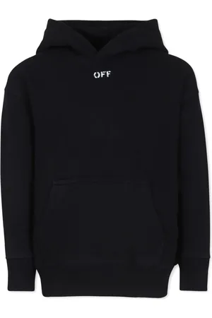 OFF-WHITE Off-stamp cotton hoodie